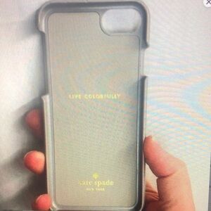 kate spade Silver Phone Case